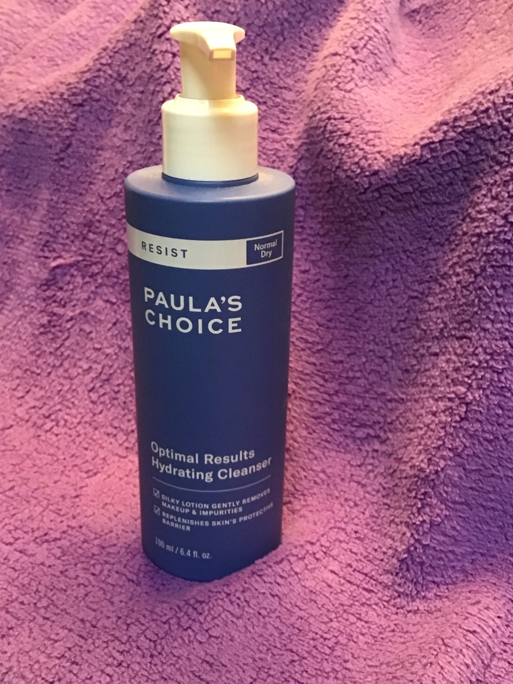 Paula's Choice Blue Hydrating Cleanser Pump Bottle